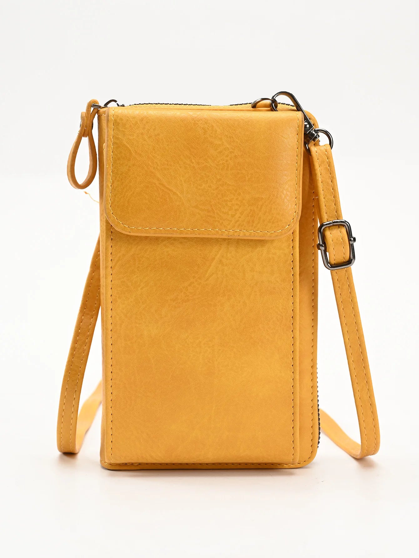 Women’s Crossbody Phone Wallet – Small PU Leather Shoulder & Handbag
